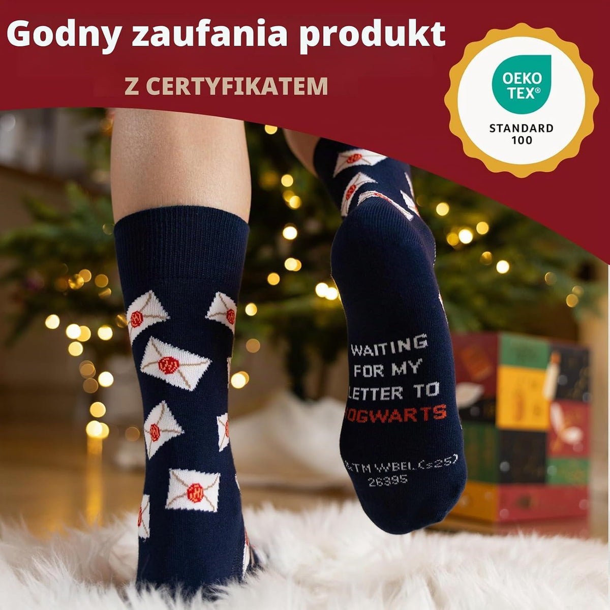 Soxo Kalendarz Adwentowy Ze Skarpetkami Harry Potter – wzór 2