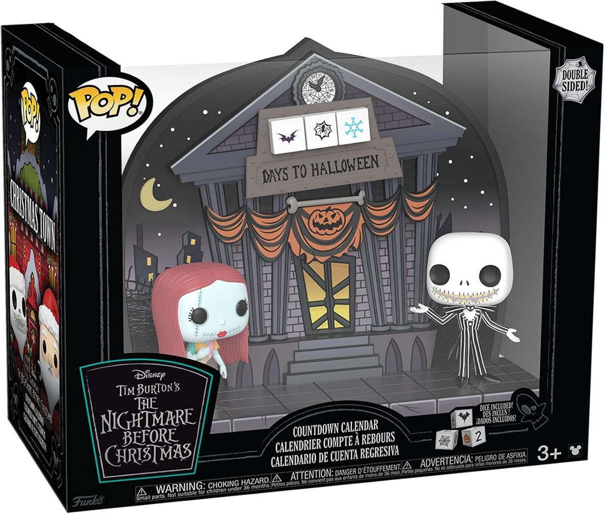 POP Kalendarz adwentowy Funko Countdown: The Nightmare Before Christmas - dwustronny - kolekcj