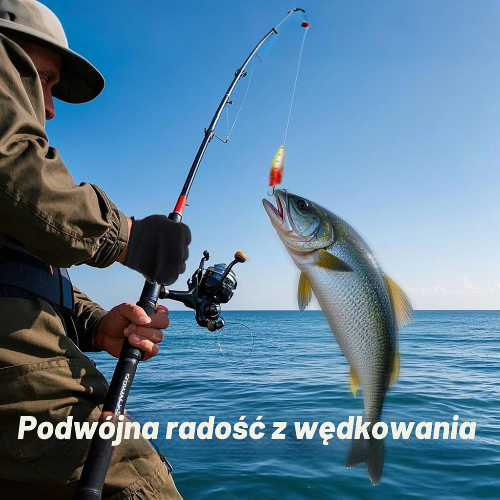 Kalendarz adwentowy wędkarski męski 24 dni najlepszy zestaw akcesoriów
