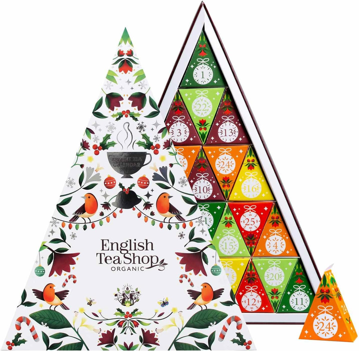 English Tea Shop Grehge EA kalendarz adwentowy 2023 "Mosaic White"