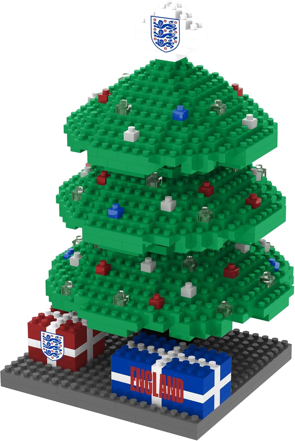 FOCO FOCO na oficjalnej licencji England BRXLZ model konstrukcyjny 3D z klocków kalendarz adwen