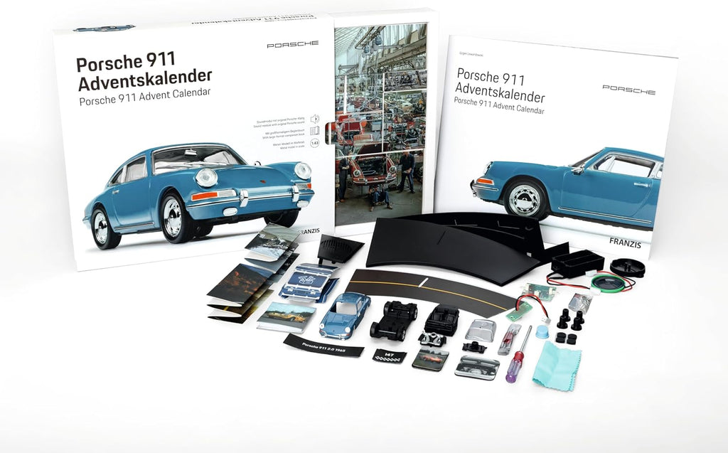 Franzis FRANZIS Porsche 911 55199 Kalendarz adwentowy Czerwony metalowy