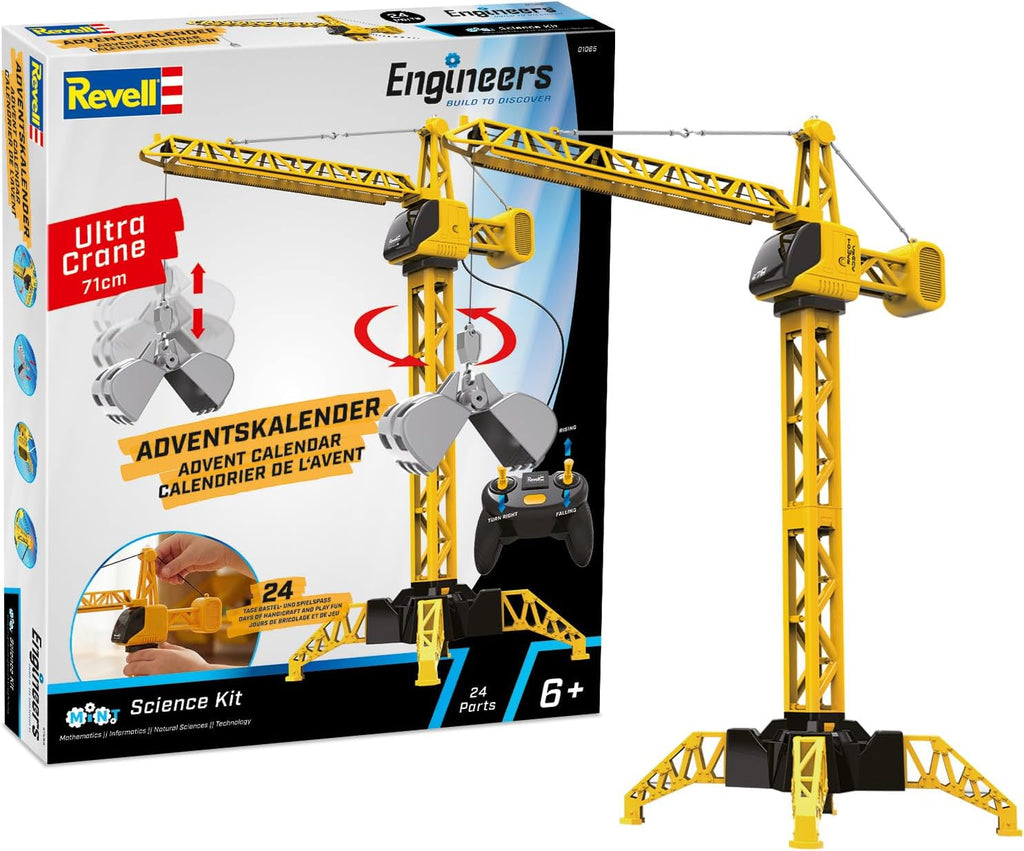 Revell Kalendarz adwentowy Revell Engineers "Ultra Crane", pakowany pojedynczo