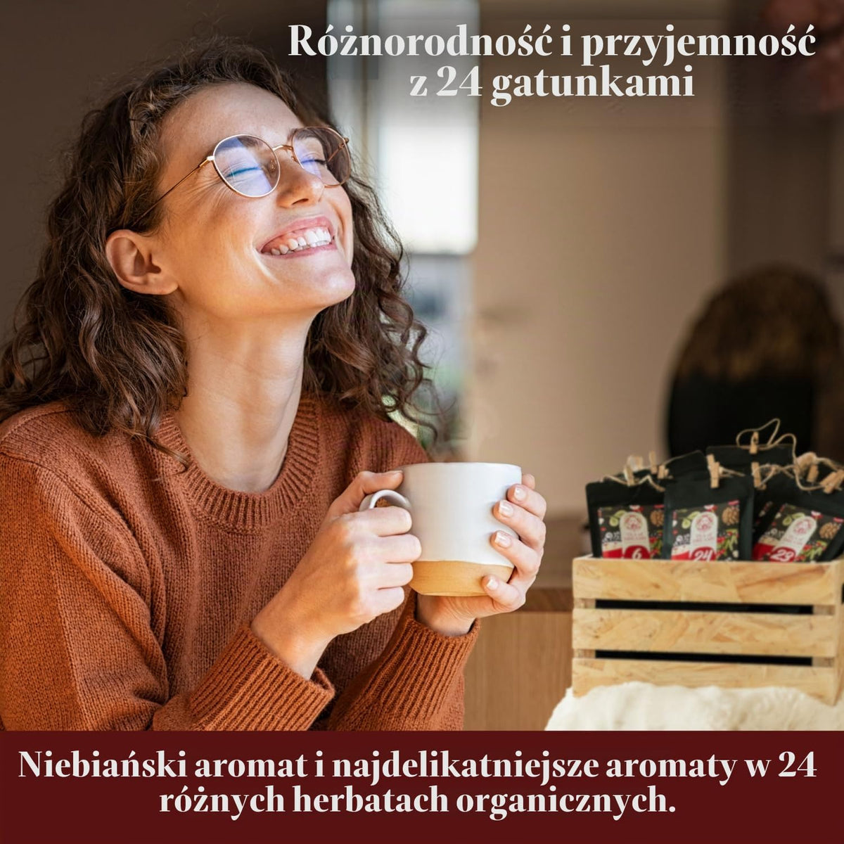 Tea of Dreams Kalendarz adwentowy z herbatą ekologiczną na rok 2023