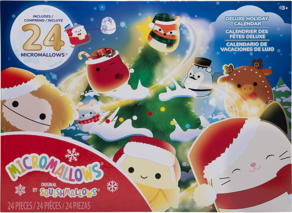 Squishmallows Oryginalny 24-dniowy pluszowy kalendarz adwentowy