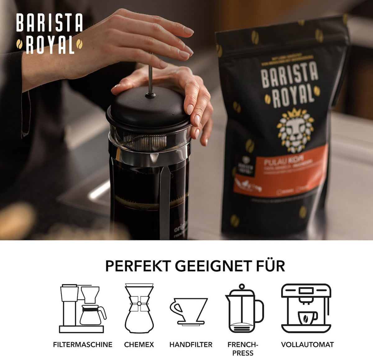 Barista Royal Kalendarz adwentowy z kawą jakości premium – wzór 2