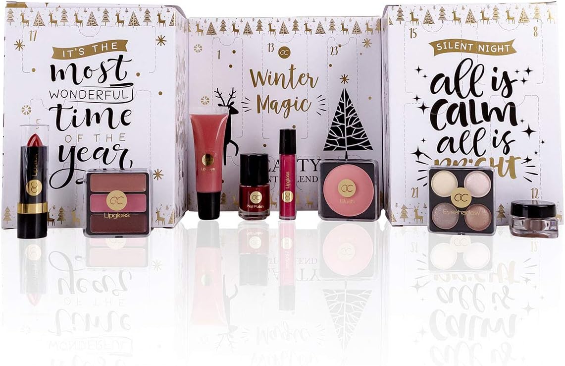 accentra Kalendarz adwentowy Beauty – 24 kosmetyki do makijażu