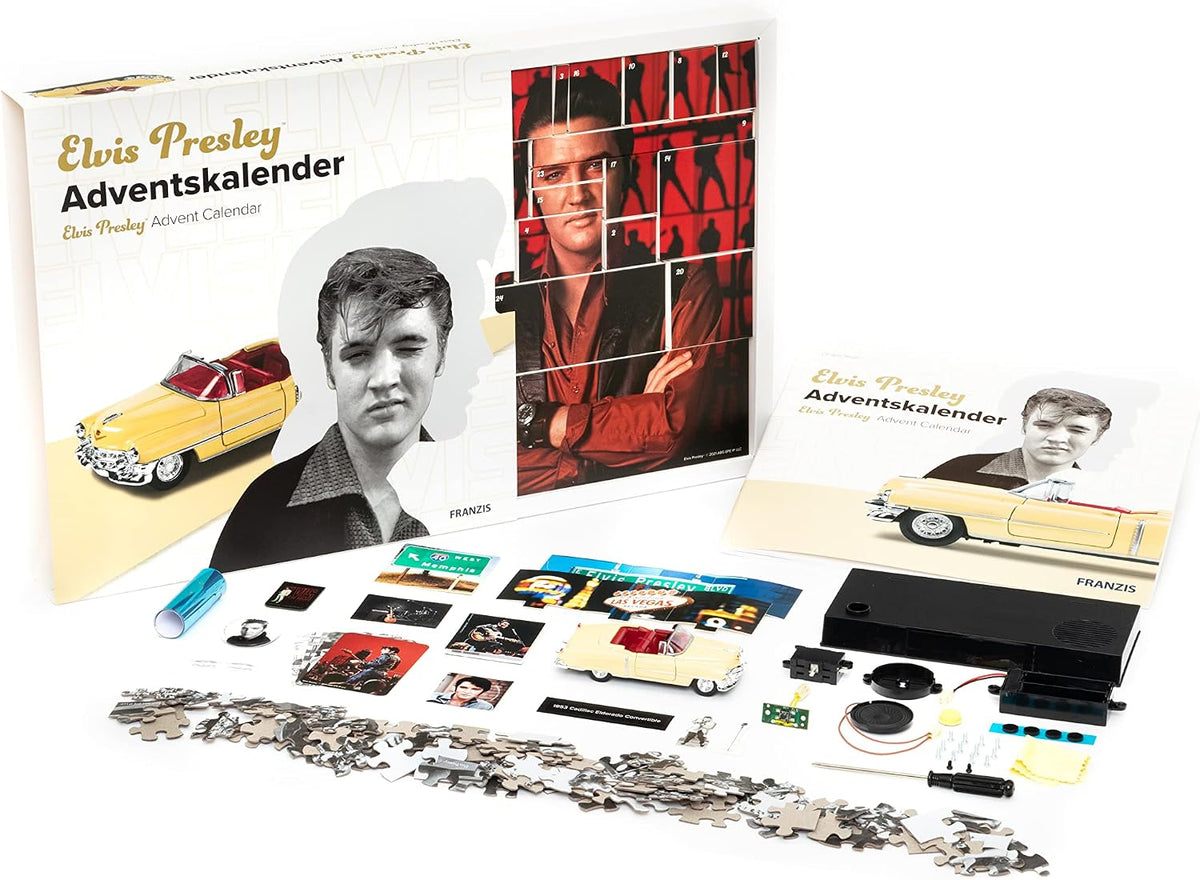 FRANZIS 55120 – Elvis Presley Adventskalender – kalendarz adwentowy