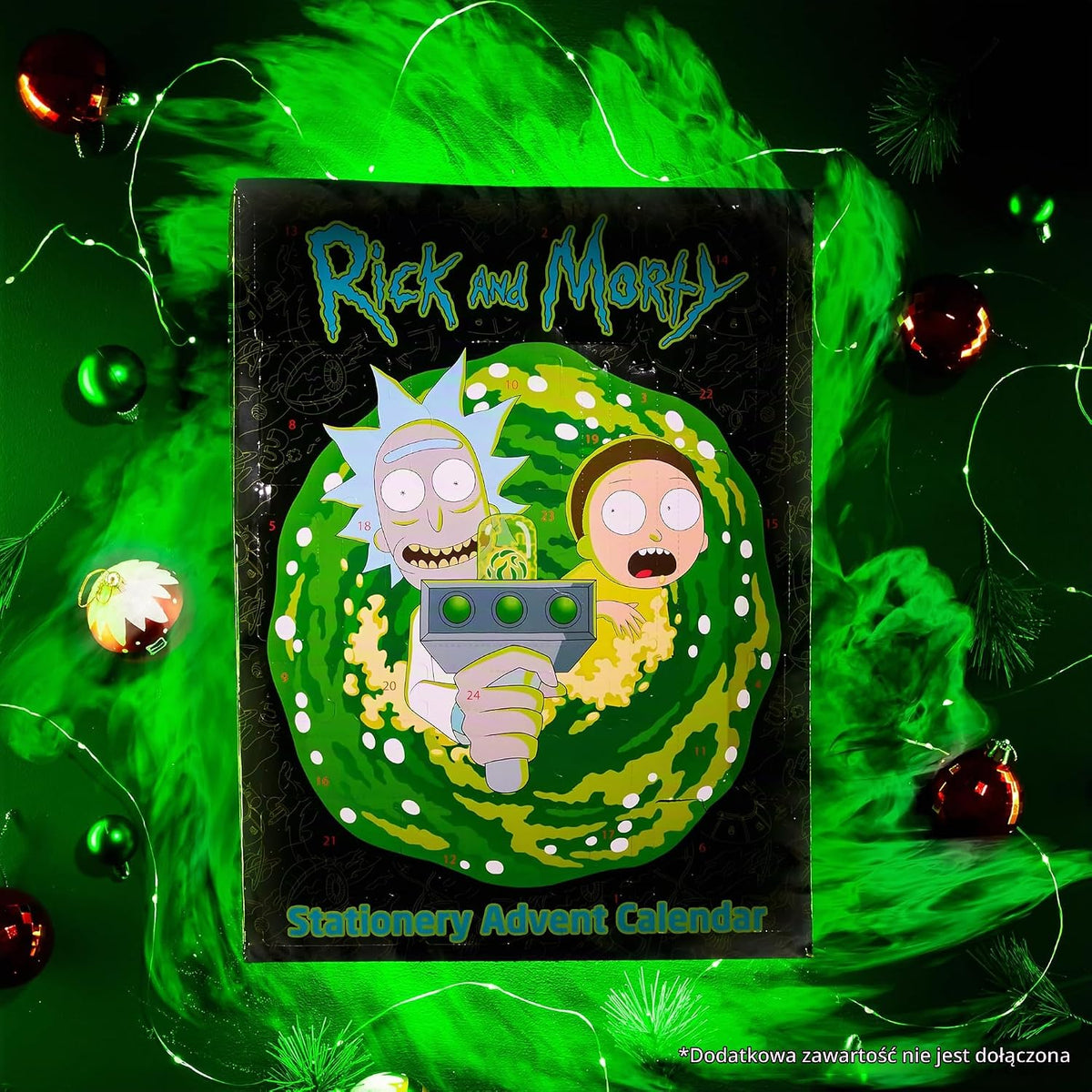RICK AND MORTY Kalendarz adwentowy – 24 gadżety z multiwersum