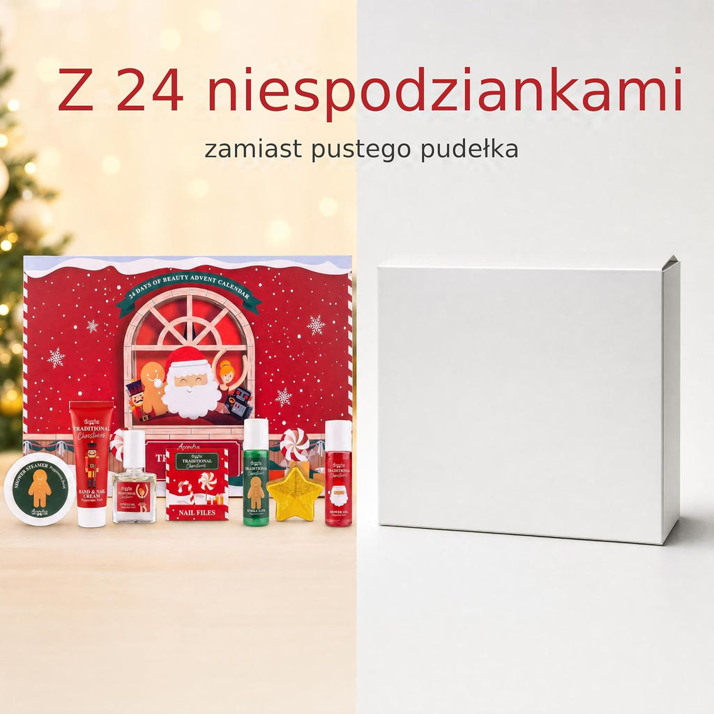 accentra Accentra Kalendarz adwentowy Beauty 2025 z 24 produktami wellness i pielęgnacji ciała – ka