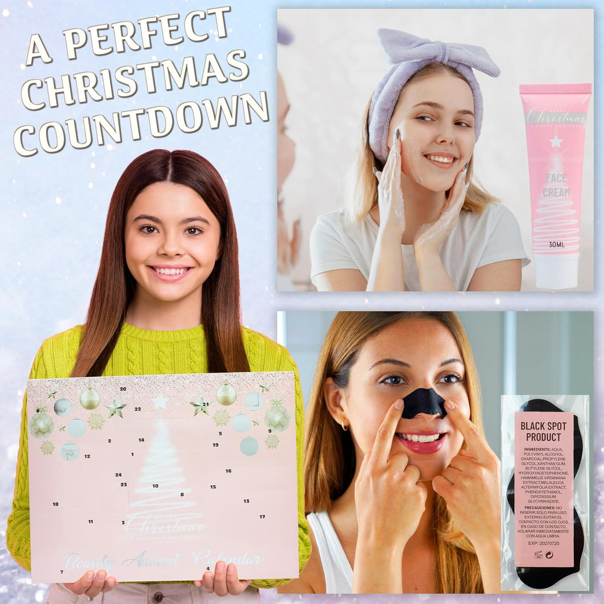 KreativeKraft Kalendarz adwentowy Beauty 2026 – 24 kosmetyki