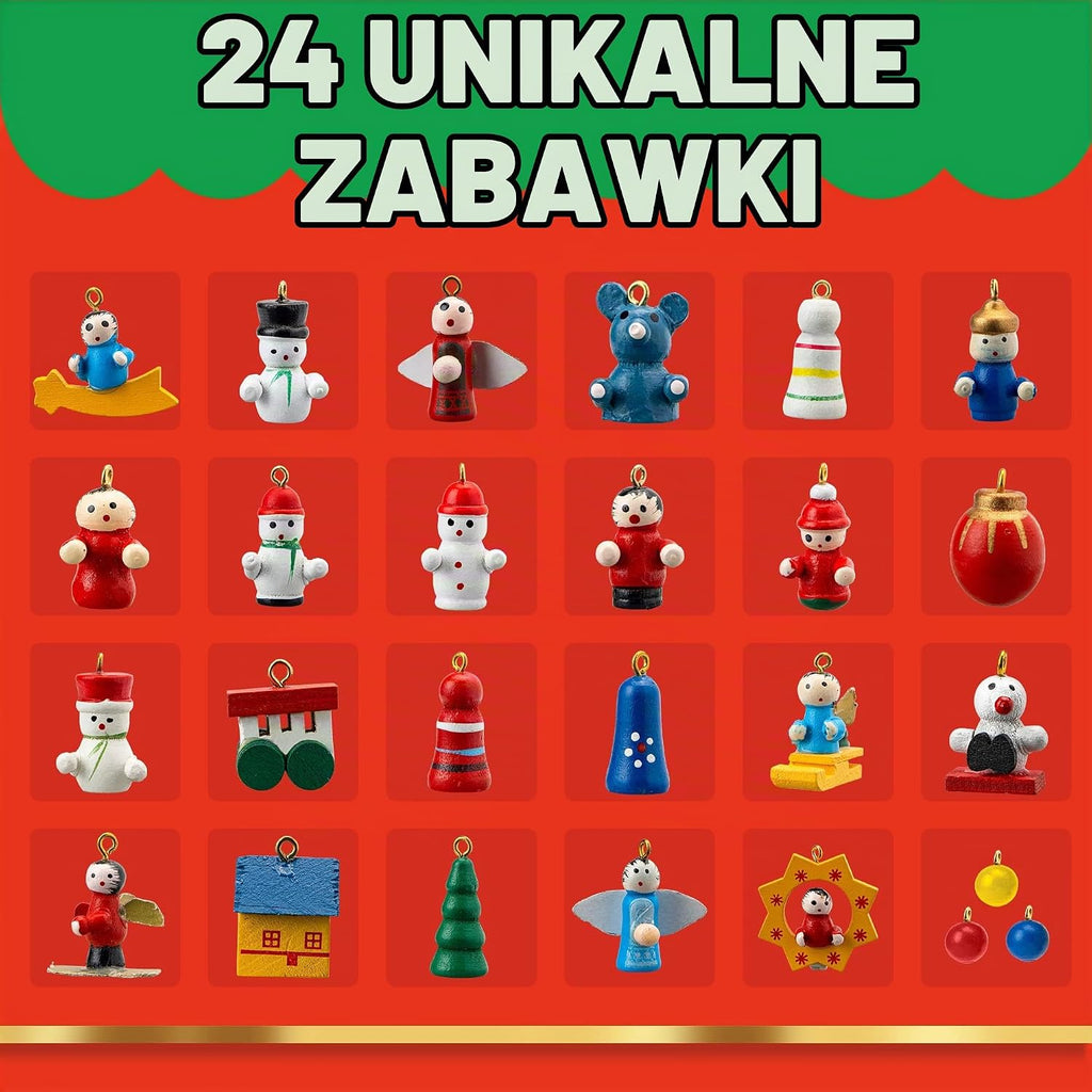 JOYIN świąteczny kalendarz adwentowy z odliczaniem