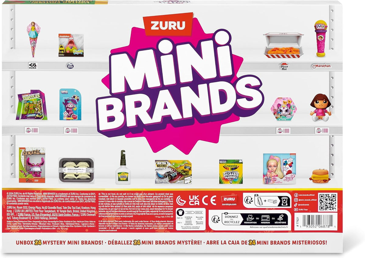 Mini Brands Kalendarz adwentowy z artykułami spożywczymi