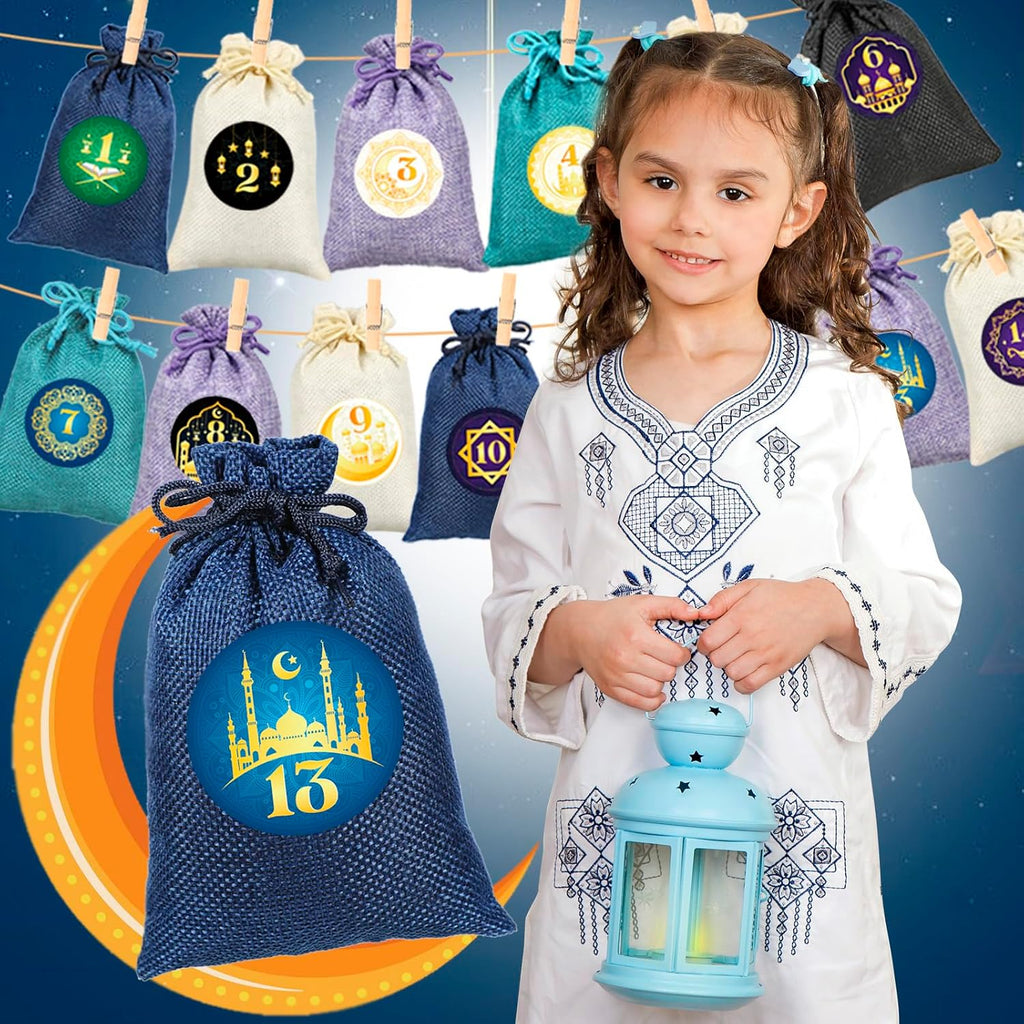 HOWAF Ramadan zestaw kalendarza adwentowego