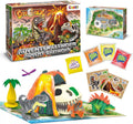 CRAZE Kalendarz adwentowy z zabawkami Dino Playset