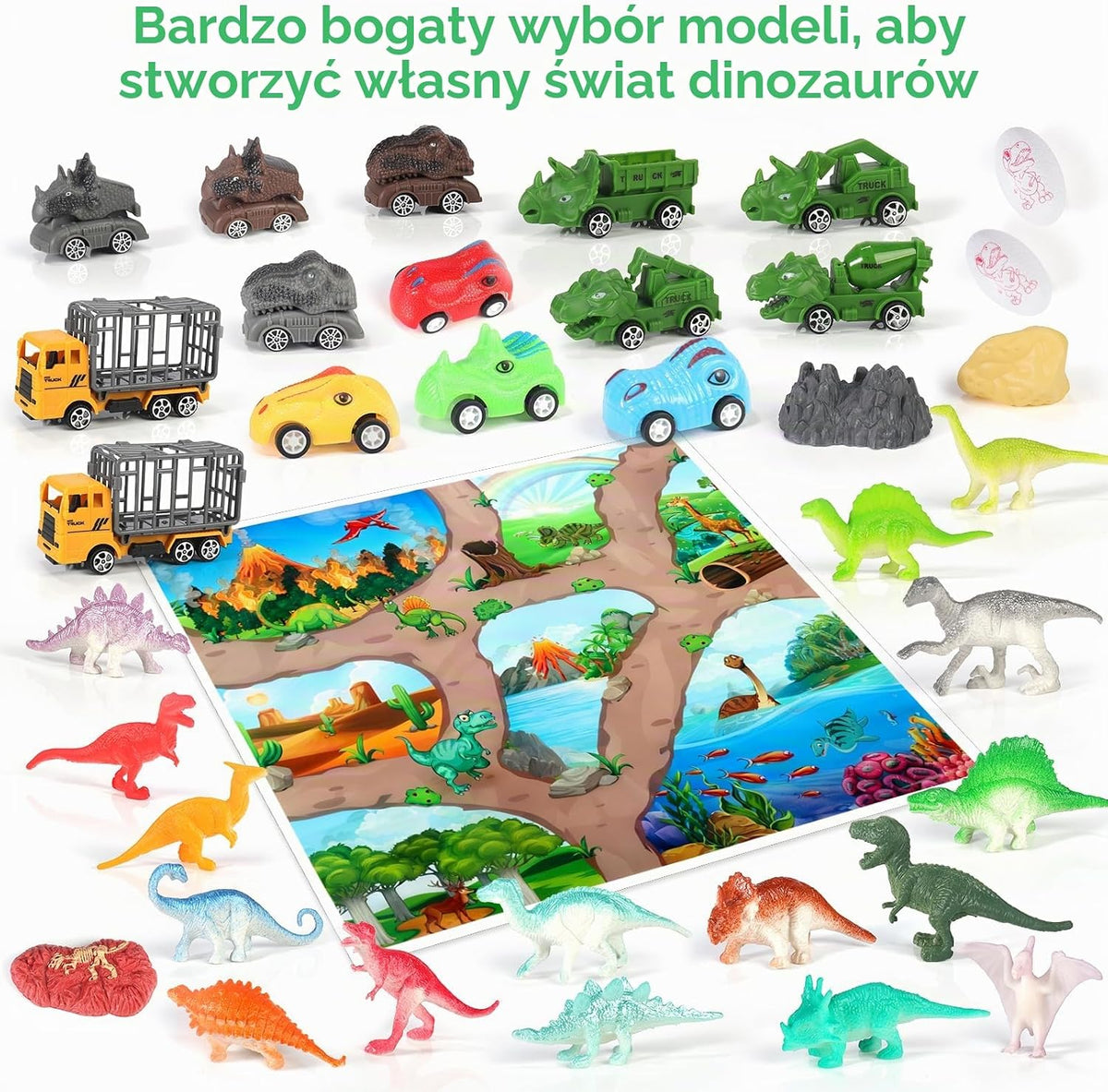 OKYUK Kalendarz adwentowy 2025 – dinozaury