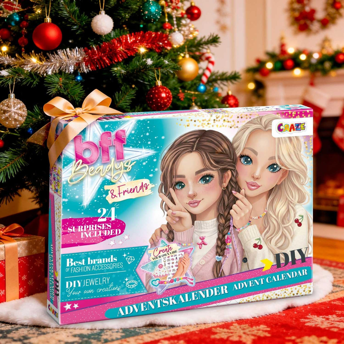 CRAZE CRAZE BFF & Friends kalendarz adwentowy 2026 – biżuteria DIY i kreatywny