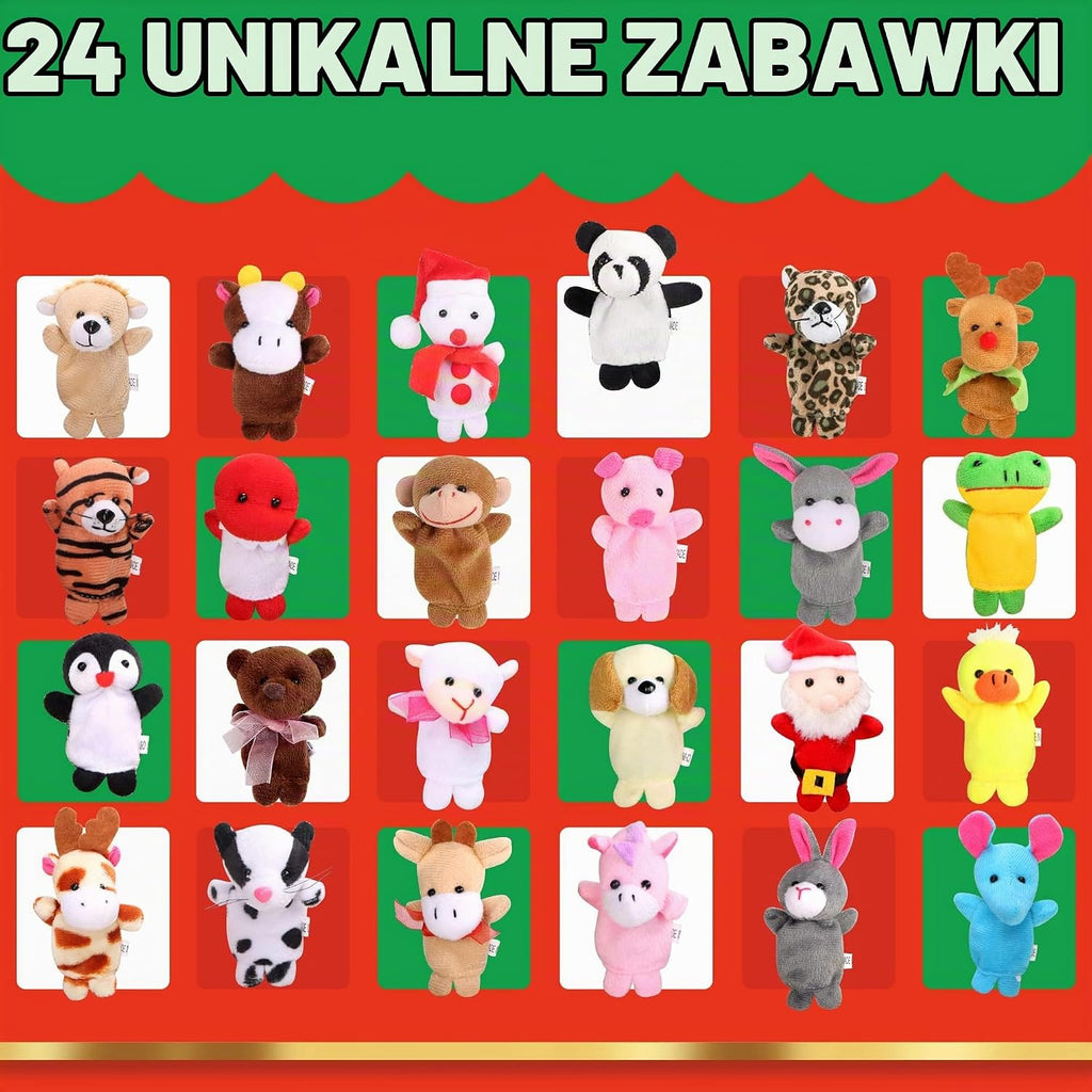 JOYIN Świąteczny kalendarz adwentowy 2024 z lalkami