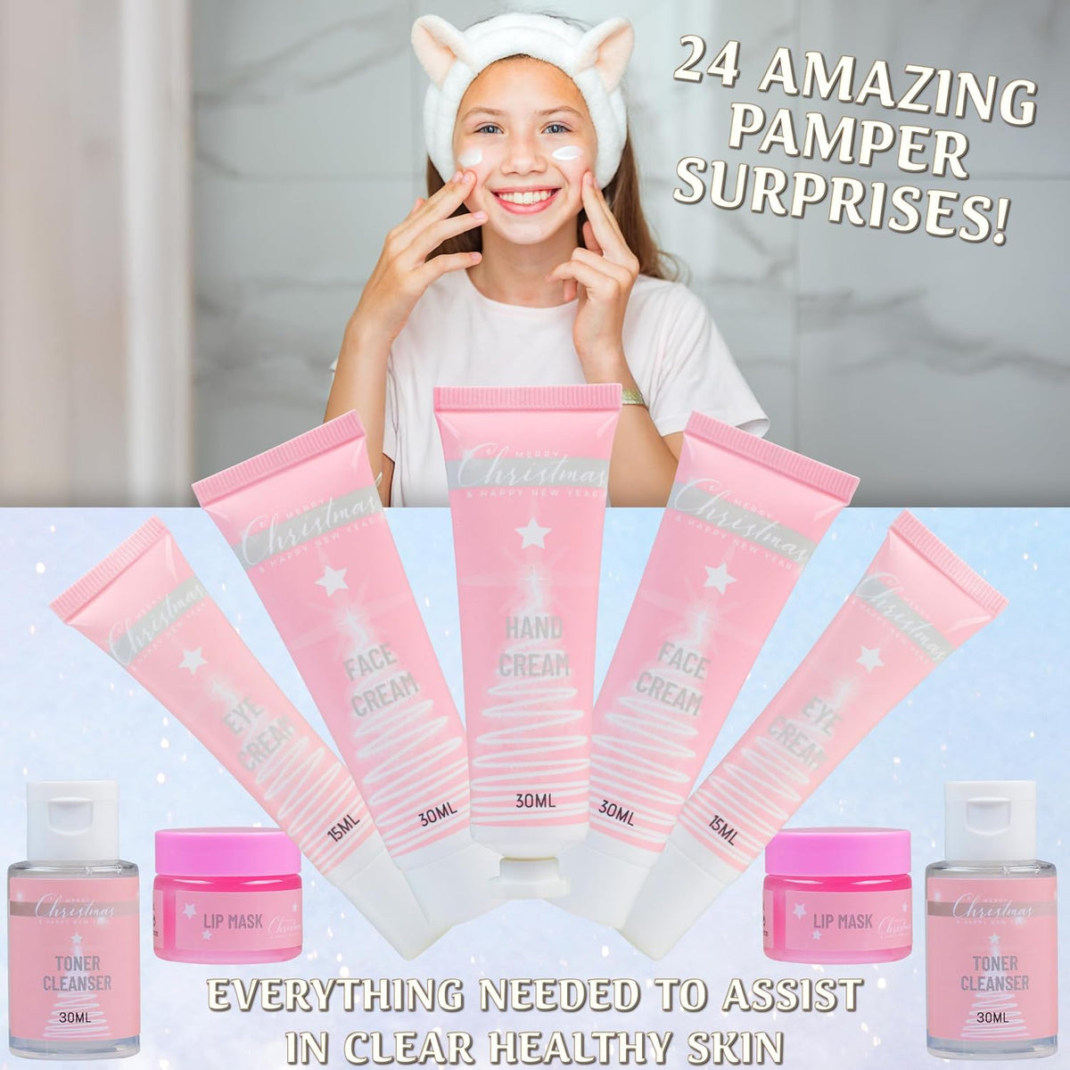 KreativeKraft Kalendarz adwentowy Beauty 2026 – 24 kosmetyki
