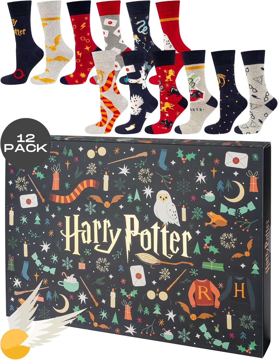 Soxo Kalendarz Adwentowy Ze Skarpetkami Harry Potter – 12