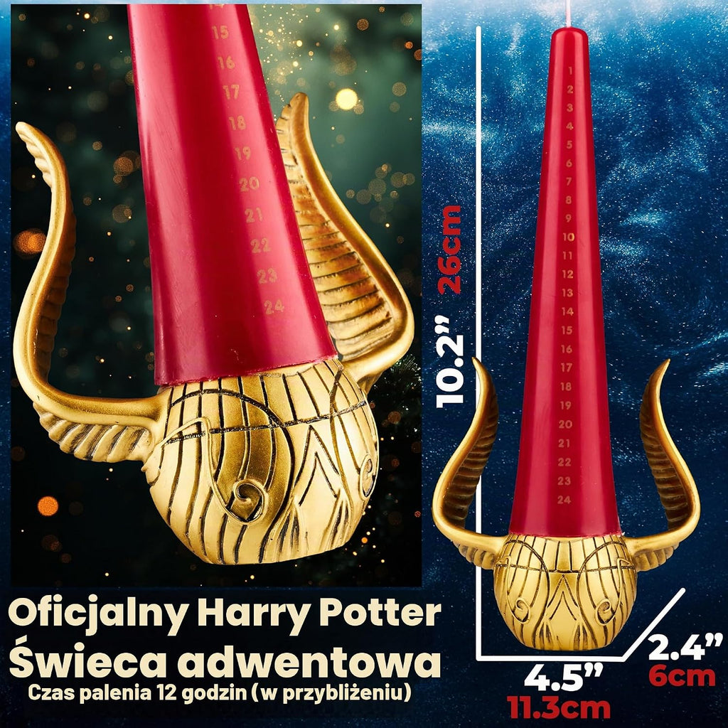 Harry Potter Kalendarz adwentowy 2026 – świeca stożkowa
