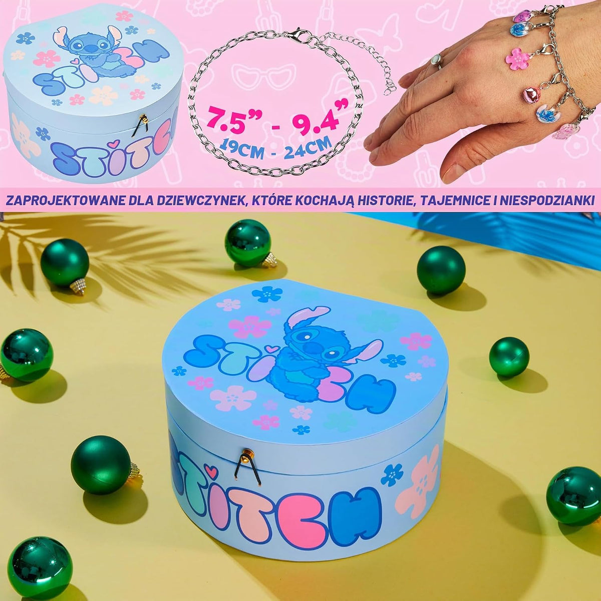 Get Trend Disney Stitch kalendarz adwentowy 2026 dla dziewczynek