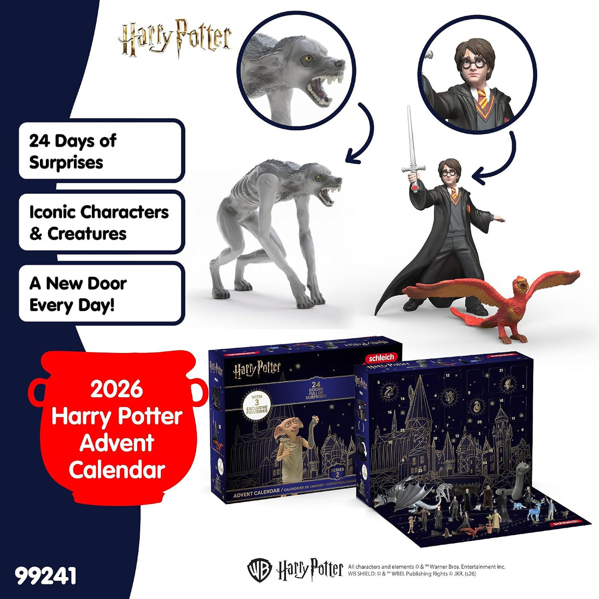 Schleich HARRY POTTER – Kalendarz Adwentowy 2026 Harry Potter 99241
