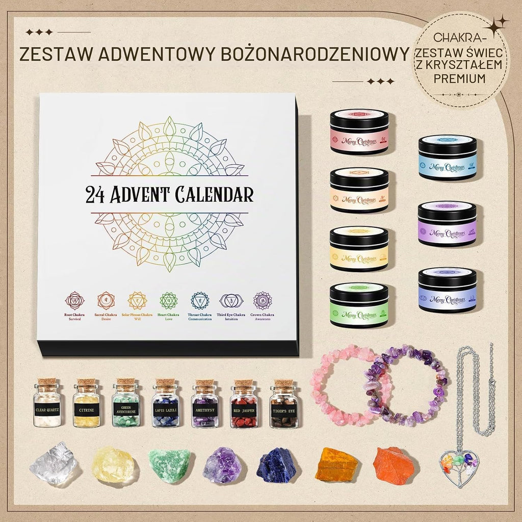 Vexyra Kalendarz Adwentowy 2026 dla Kobiet – Prezent do Jogi