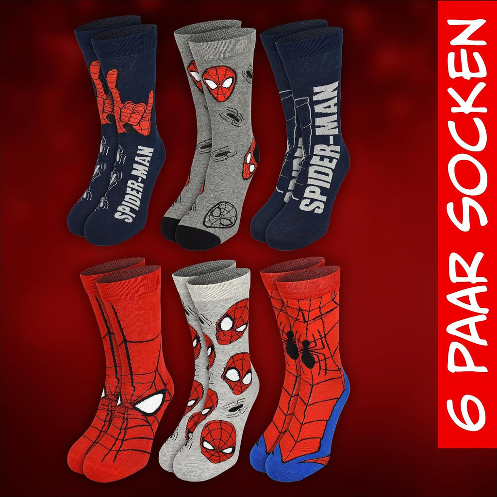 Marvel Spider-Man Kalendarz adwentowy ze skarpetkami – 12 par