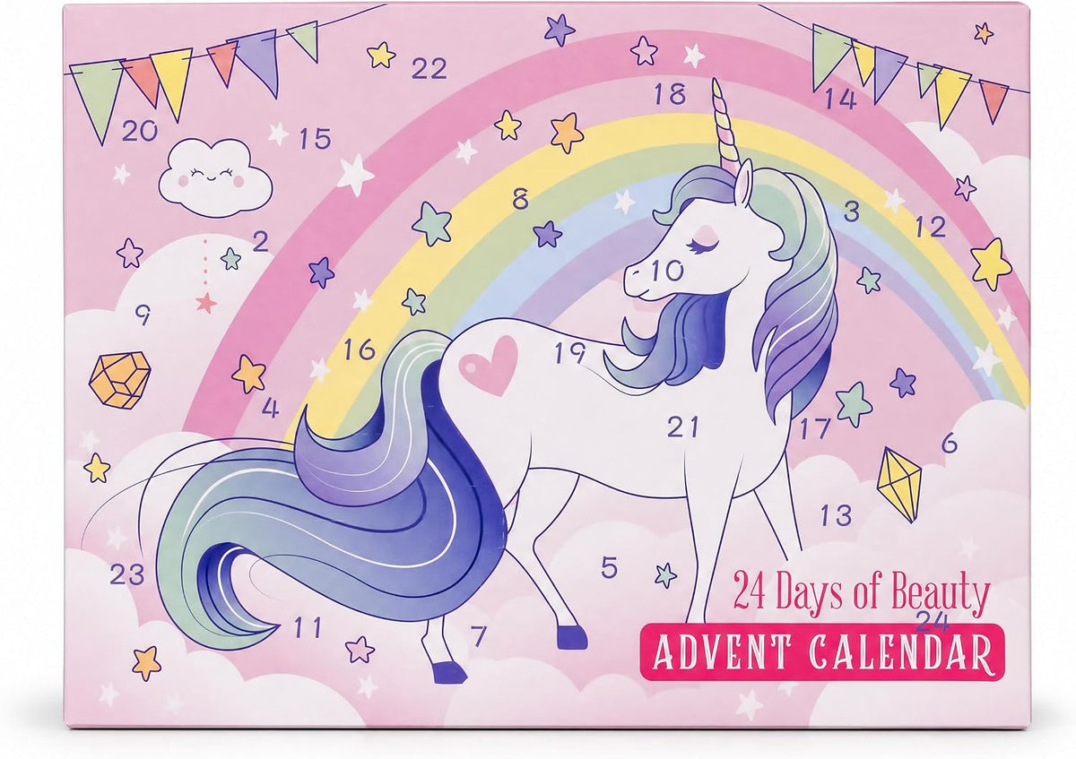 Accentra Kalendarz adwentowy Beauty Unicorn dla dzieci