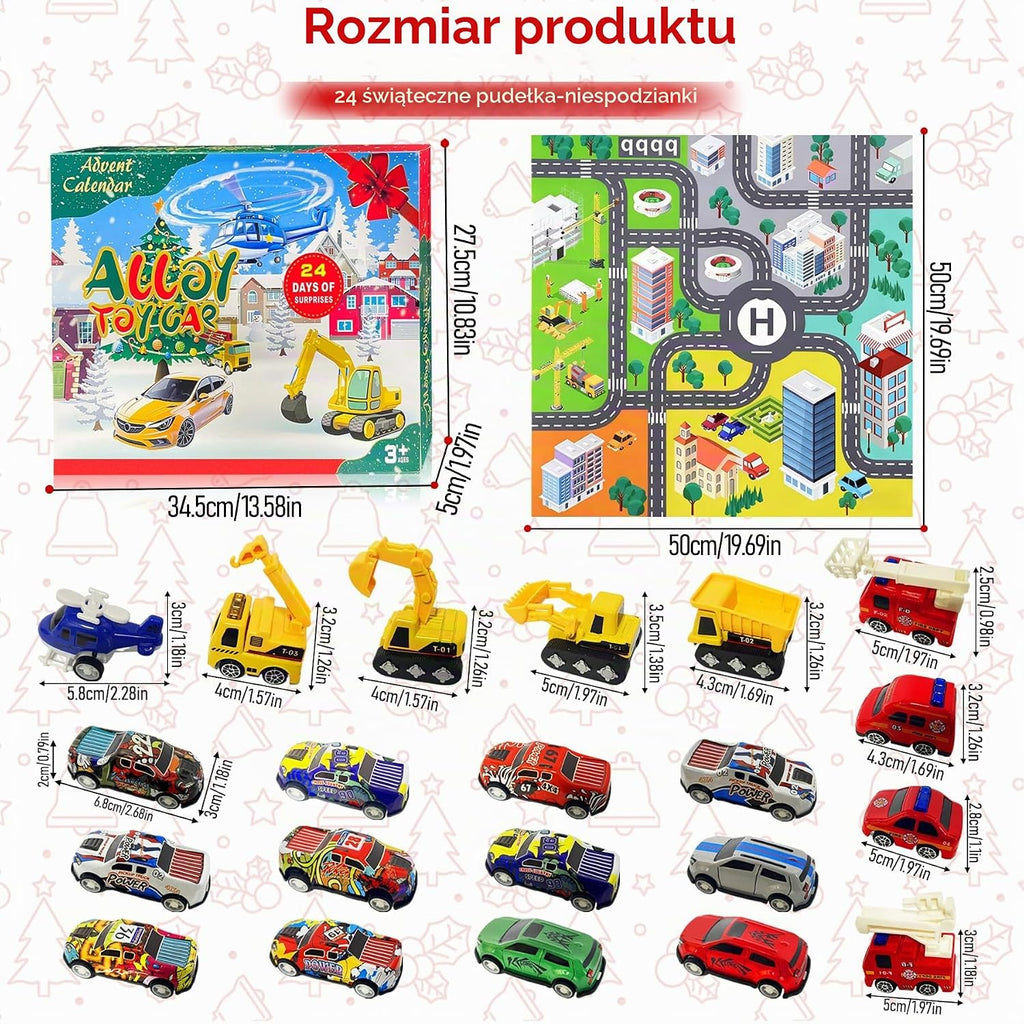 VEEKAY Kalendarz adwentowy 2025 dla dzieci