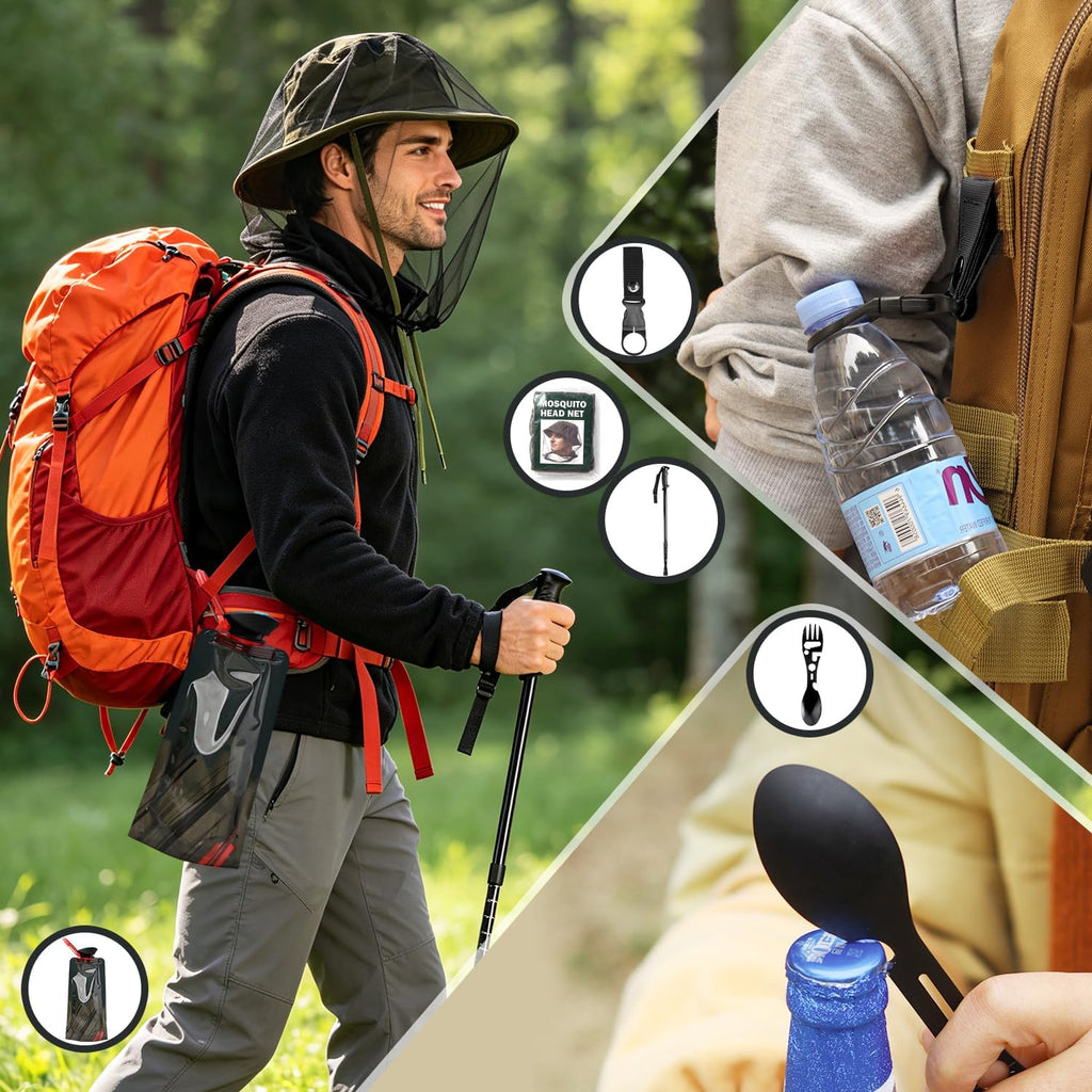 iZoeL Kalendarz adwentowy kempingowy – 24 gadżety outdoorowe