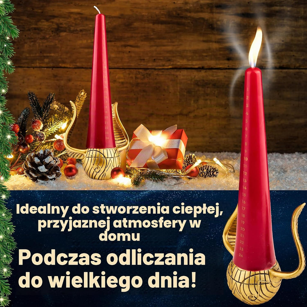 Harry Potter Kalendarz adwentowy 2026 – świeca stożkowa