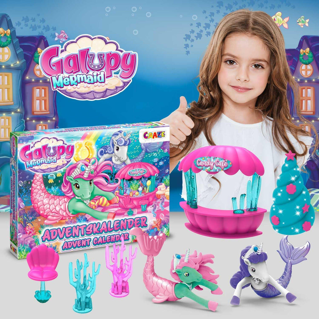 Galupy Craze 43219 Kalendarz Adwentowy – Wielokolorowy