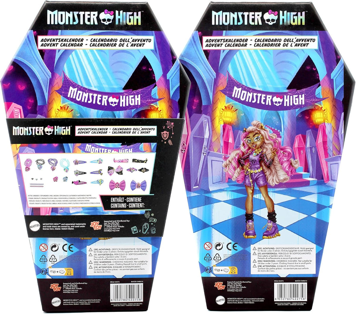 Joytoy Monster High kalendarz adwentowy z biżuterią i akcesoriami