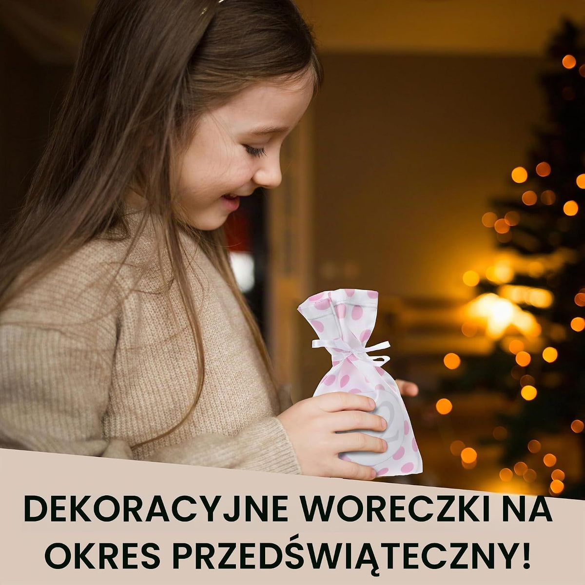 Nordstern Nordstern Kalendarz adwentowy do napełniania – woreczki materiałowe, zestaw 24 szt. jako k