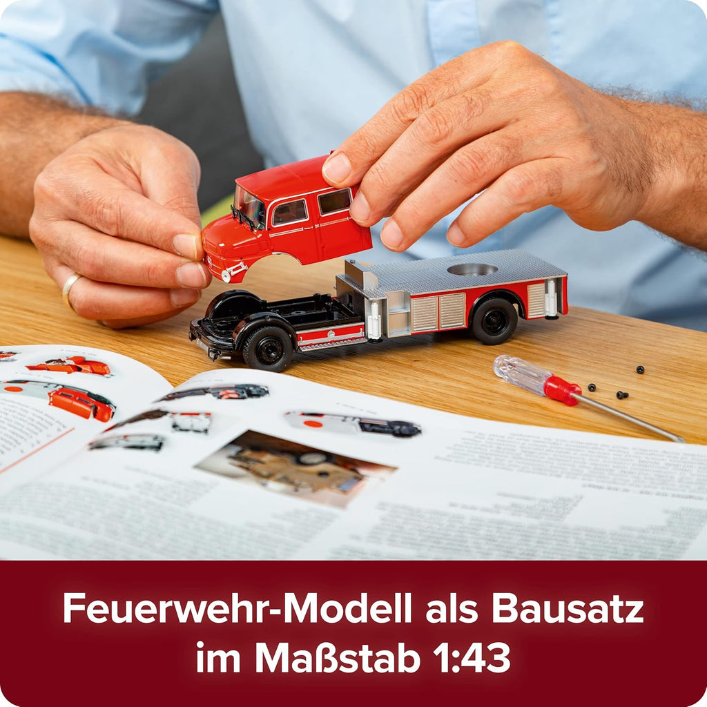 FRANZIS 67206 Kalendarz adwentowy straż pożarna Mercedes L1519 1:43