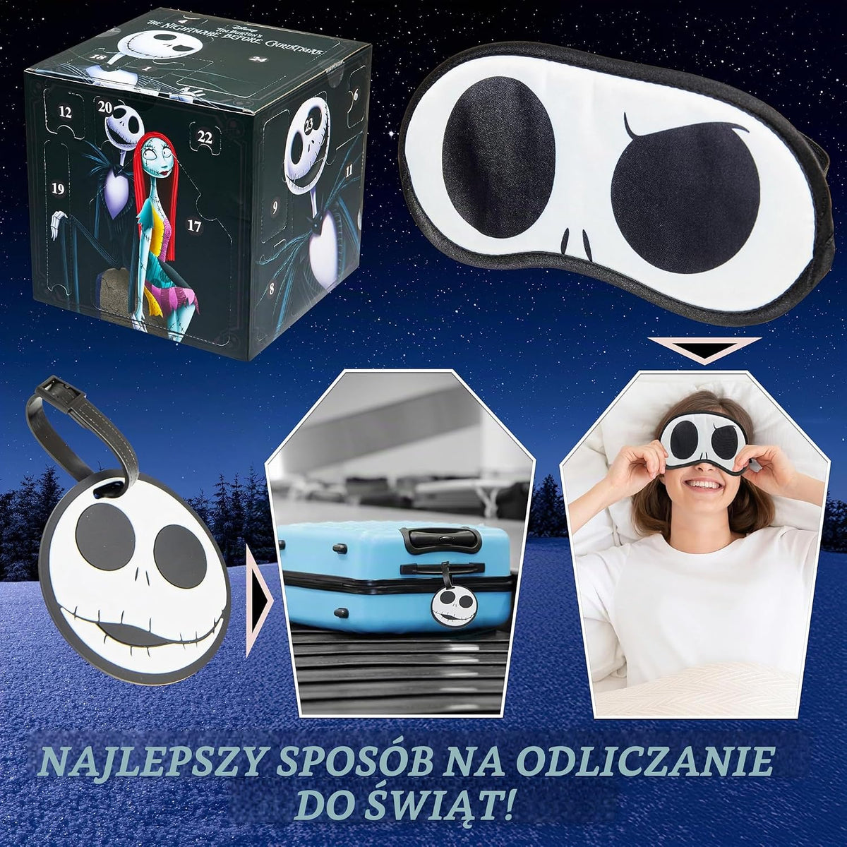 Disney The Nightmare Before Christmas Kalendarz adwentowy 2024 – Kalendarz