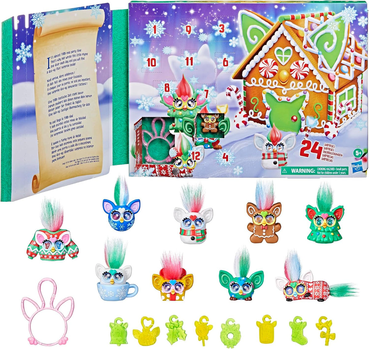 Furby Kalendarz adwentowy z miniaturowymi figurkami Furby