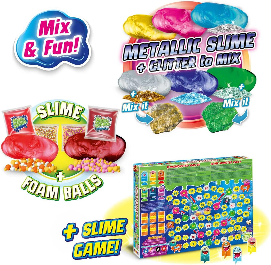 CRAZE CRAZE MAGIC SLIME Kalendarz adwentowy 2025 dla dzieci – kalendarz bożonarodzeniowy ze śluz