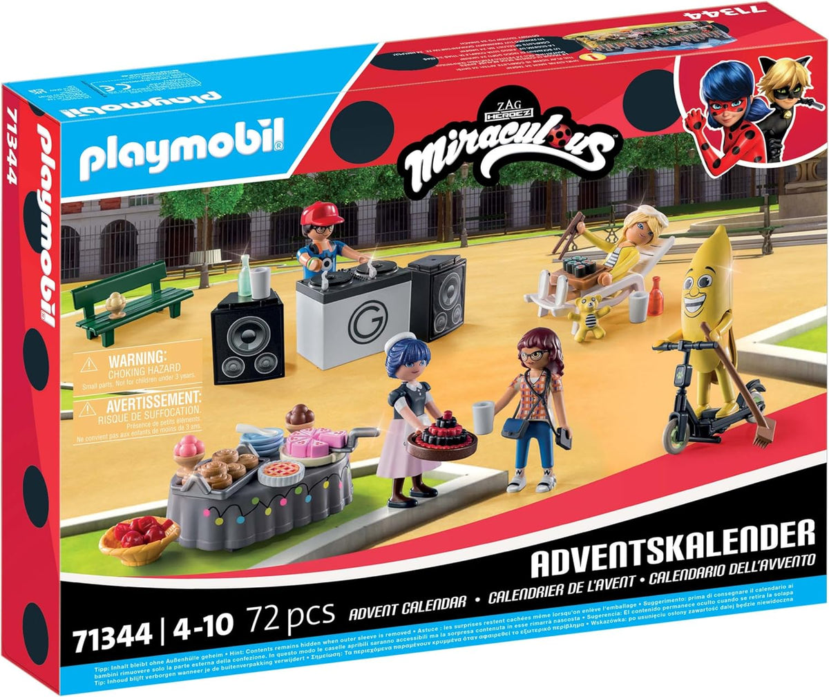 PLAYMOBIL Miraculous 71344 Kalendarz adwentowy Miraculum: Piknik