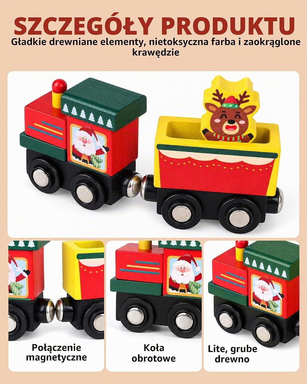Doviden 2025 Kalendarz adwentowy pociąg