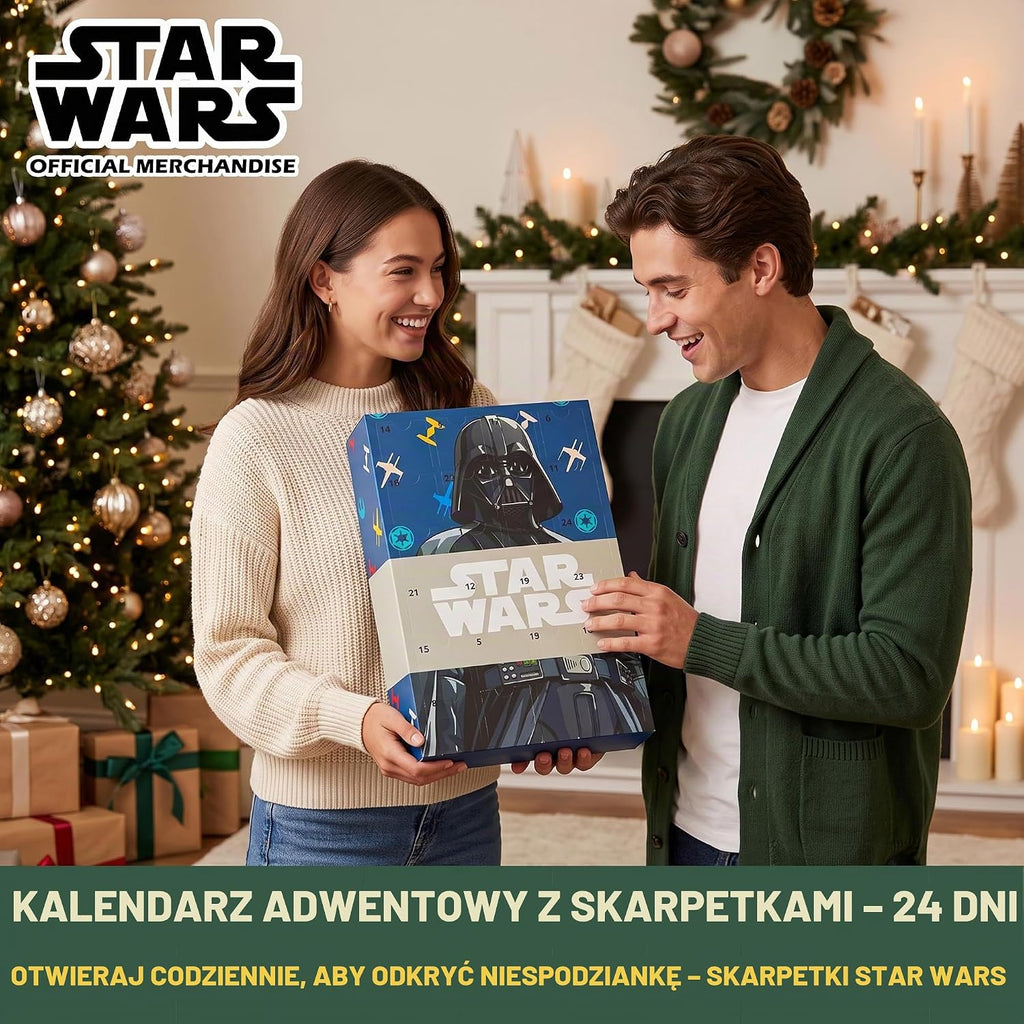 Get Trend Get Trend Star Wars Skarpety Kalendarz adwentowy 2026 dla mężczyzn