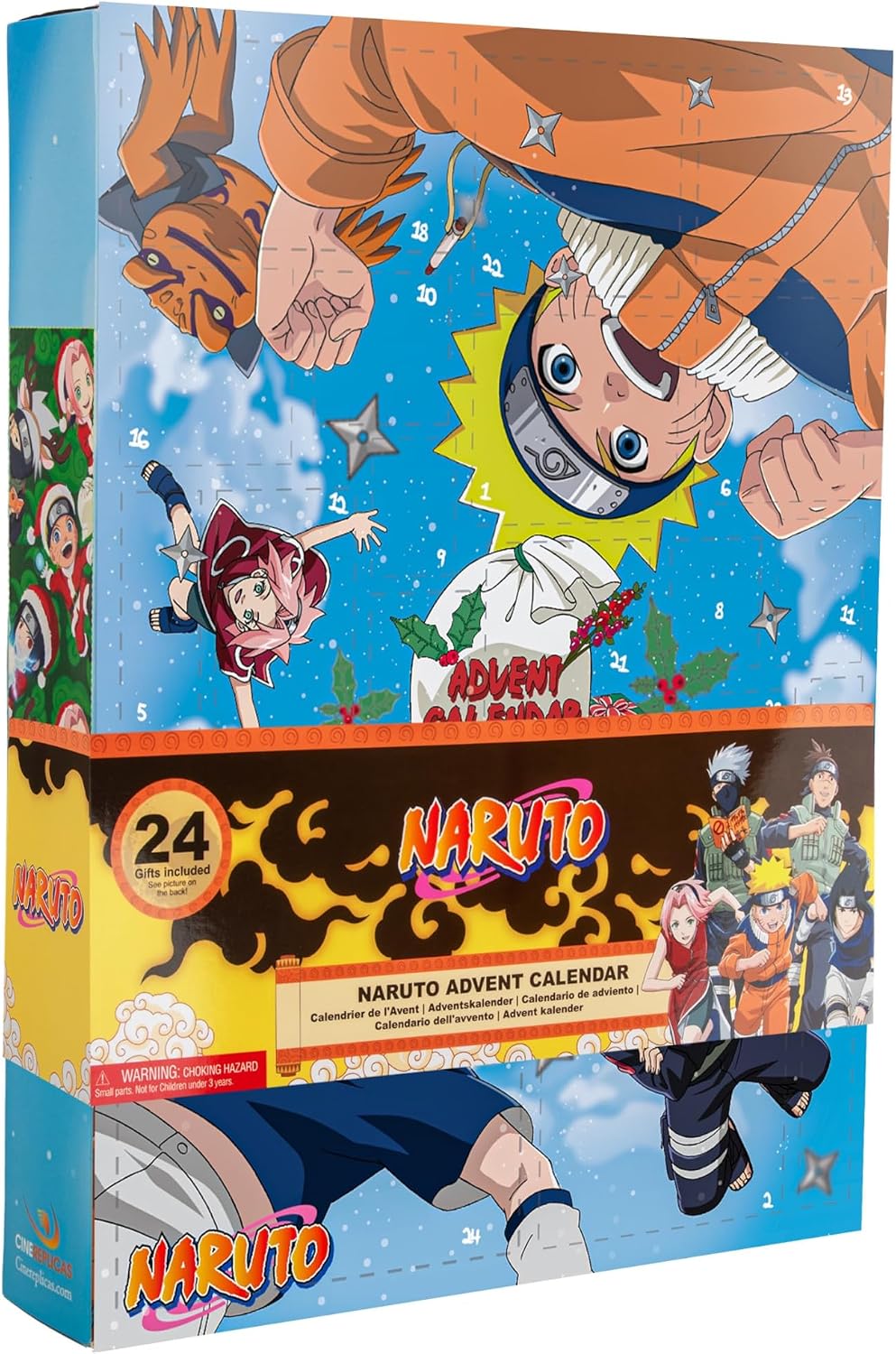 Cinereplicas Naruto Kalendarz adwentowy – 24 prezenty, licencja