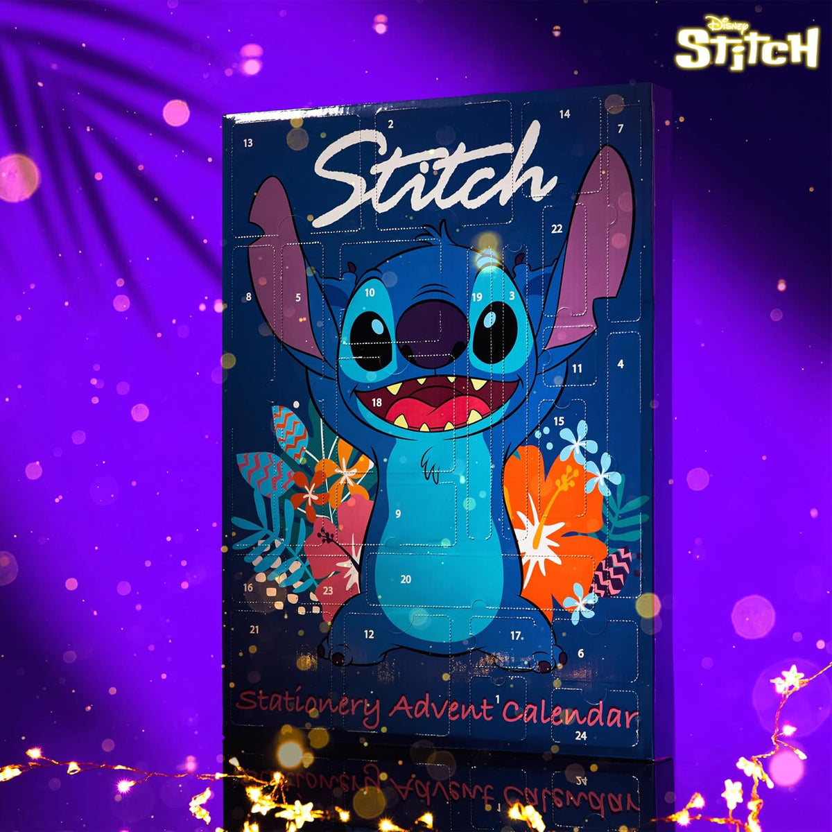 DISNEY Disney Stitch Adwent Calendar Stacjonarne Wielobarwność