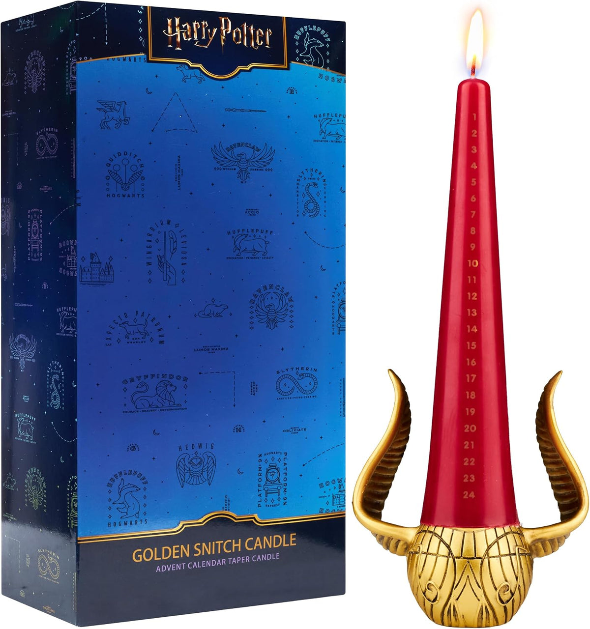 Harry Potter Kalendarz adwentowy 2026 – świeca stożkowa