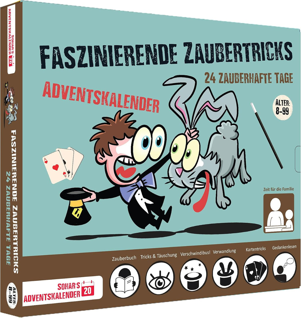 Kalendarz adwentowy 2023 Fascynujące magiczne sztuczki 24 zaskakujące