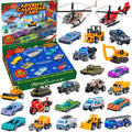 Quanquer Alloy Cars Advent kalendarz 2025 dla dzieci