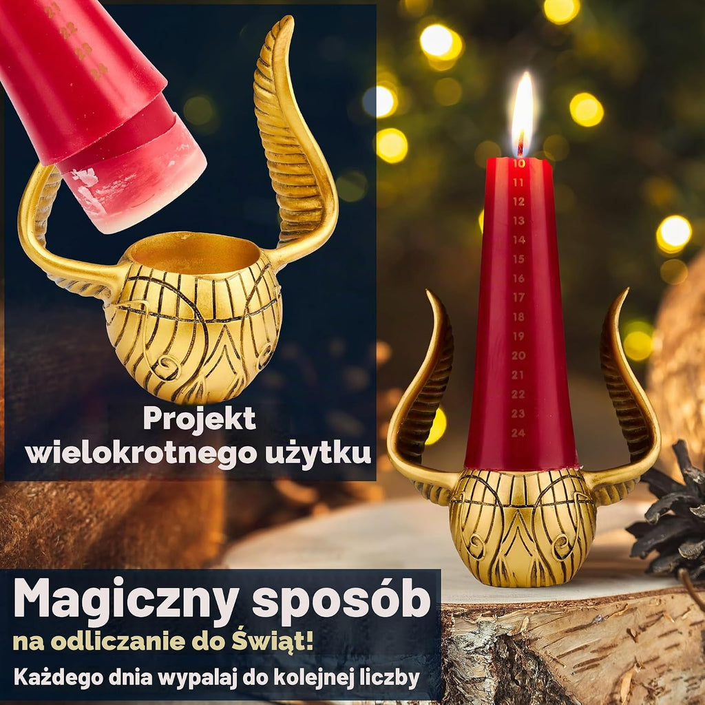 Harry Potter Kalendarz adwentowy 2026 – świeca stożkowa