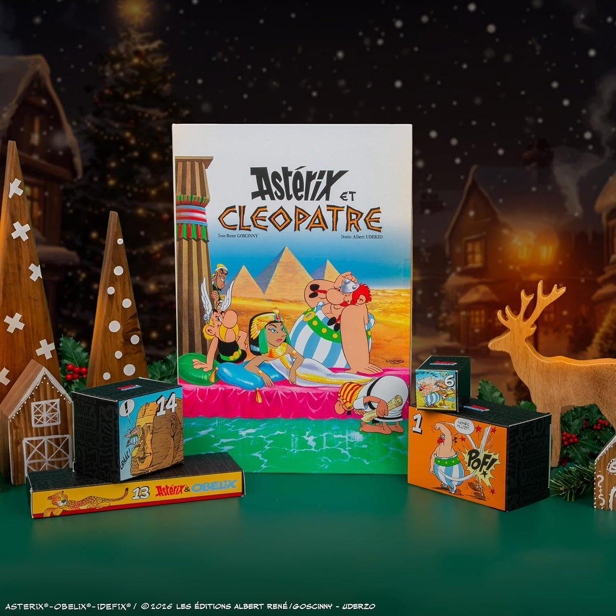 Cinereplicas Asterix i Kleopatra Kalendarz adwentowy – 24 prezenty